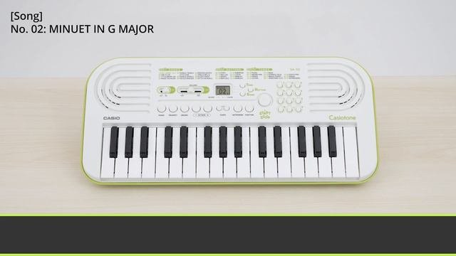 Casiotone Mini Keyboard SA-50 Tutorial Video | CASIO