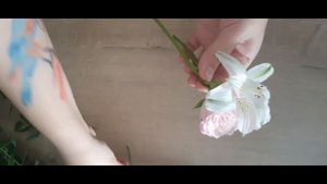 Браслет из живых цветов своими руками DIY