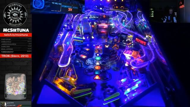 Tron Pinball: Player-Perspective Gameplay with McSirTuna смотреть онлайн