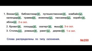 ГДЗ РУССКИЙ ЯЗЫК УПРАЖНЕНИЕ.250 КЛАСС 4 КАНАКИНА ЧАСТЬ 1