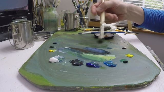 #93 How To Paint A Valley | Oil Painting Tutorial смотреть онлайн