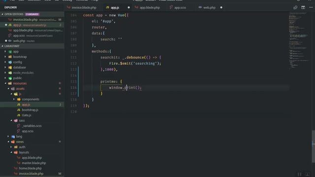 Print Invoice as PDF in Laravel using JavaScript смотреть онлайн