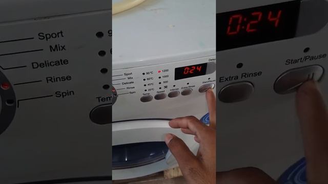 Haier tap load washing machine