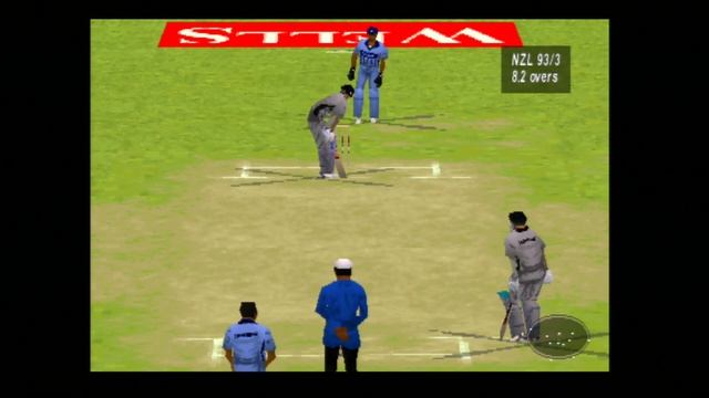 Brian Lara Cricket (PS1) India Vs New Zealand Full Match