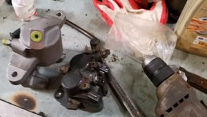 Суппорта от Ока на Stels 500gt