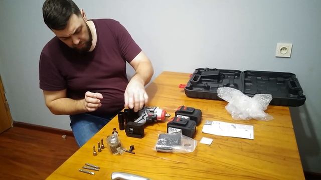 Аккумуляторный гайковерт с Aliexpress. Обзор.