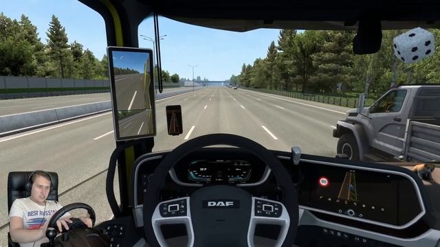 МОСКВА В ETS 2?! 1 к 1? ЧТОООО?! ЕДЕМ ПО МКАДУ