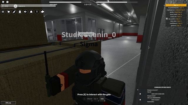 Roblox First Day Being Apart Of The Chaos Insurgency (SCP ROLEPLAY) смотреть онлайн