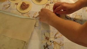 #пирожки #пирожки_на_кислом_молоке #простетісто Пирожки с мясом.Тесто на маргарине и кислом молоке.