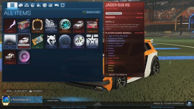 Rocket league - opening 20 pcc my best crate luck ever all items to be given  away!!!