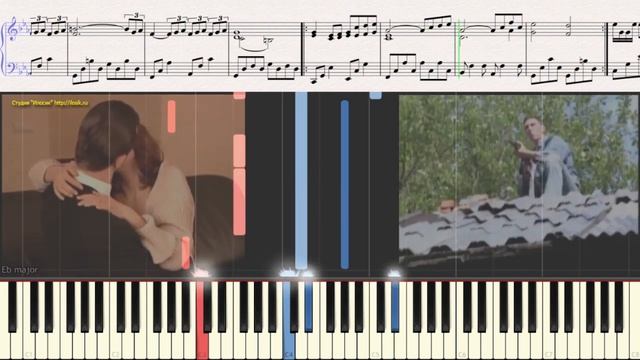 Город, которого нет - И. Корнелюк (Ноты и Видеоурок для фортепиано) (piano cover) смотреть онлайн