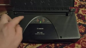 Портативный цветной струйный принтер Canon BJC-85