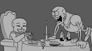 Papyrus tries to tell a joke