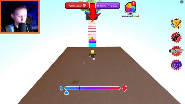 Обби, но можно изменять РАЗМЕР ТЕЛА! Easy to grow Obby смотреть онлайн