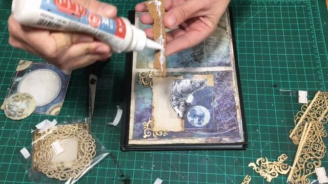 Diy - Πως να Διακοσμήσετε Εύκολα Ένα Ημερολόγιο - Craft by Debi