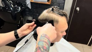 Мужская стрижка | Side part | Барбер | Barber | Мужские стрижки 2024 | Стрижка сайд парт |