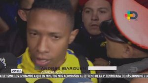 El colombiano Andrés Ibarguen llegó a México y ya reportó a entrenamientos con el Club América.