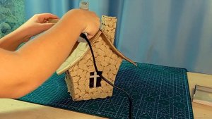 Домик из Картона своими руками!