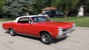 Vintage Convertible Drop Top Pontiac