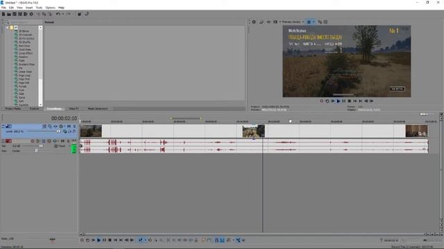 Как сделать обратную перемотку или просто реверс в Sony vegas pro 10 -15