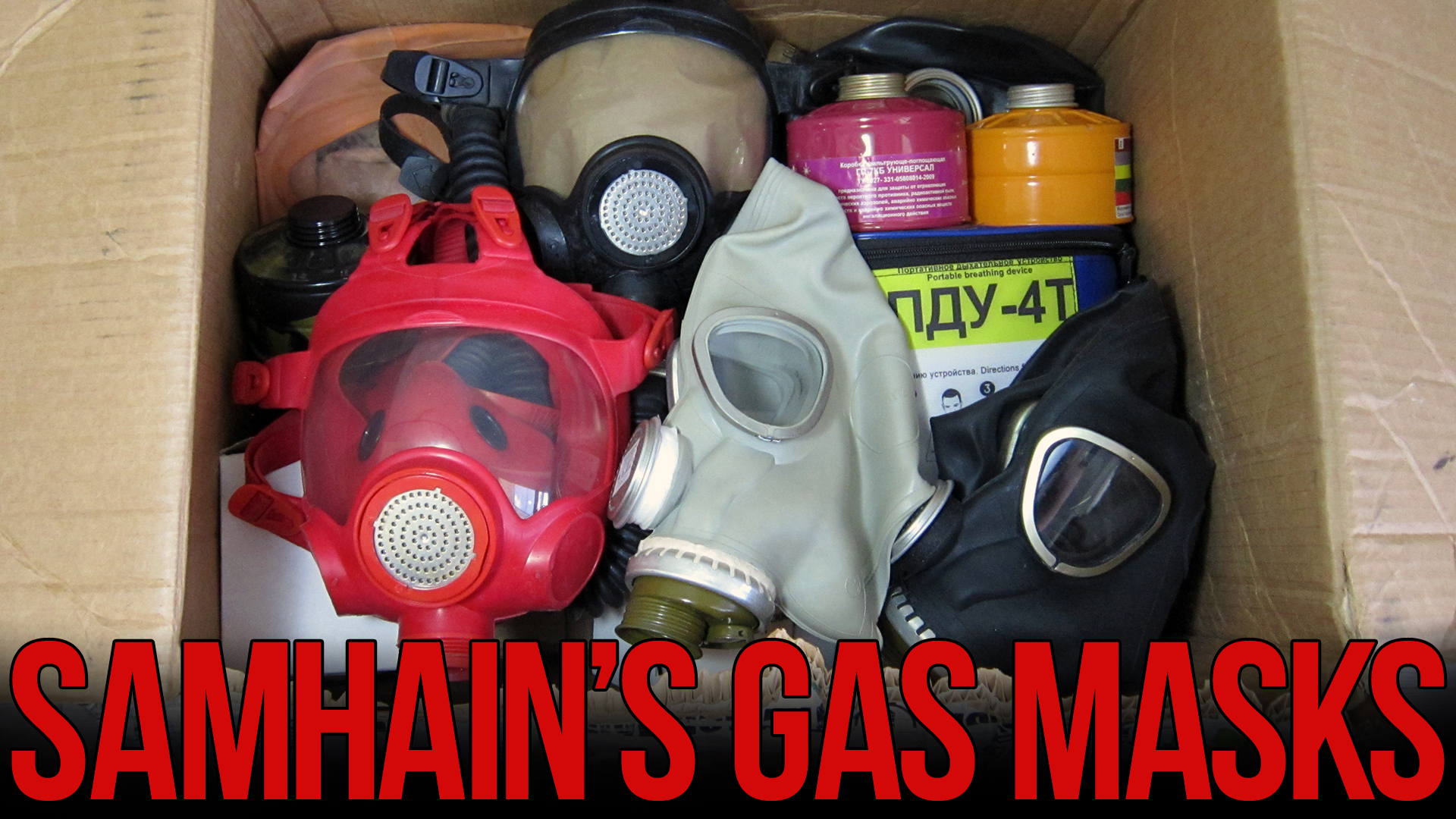 Что хранится на складах завода противогазов? Распаковка посылки от Зелинский групп смотреть онлайн