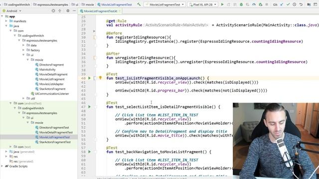 A Weird Espresso Bug? (UI Testing for Beginners PART 15) смотреть онлайн