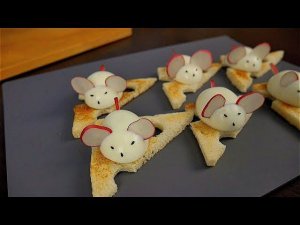 Закуска Мышки на НОВОГОДНИЙ СТОЛ 2020 . Фаршированные яйца!