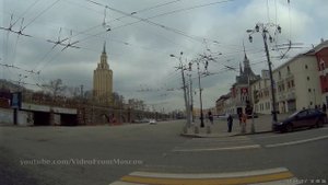 Прогулка от метро Театральная до метро Сокольники // 2017