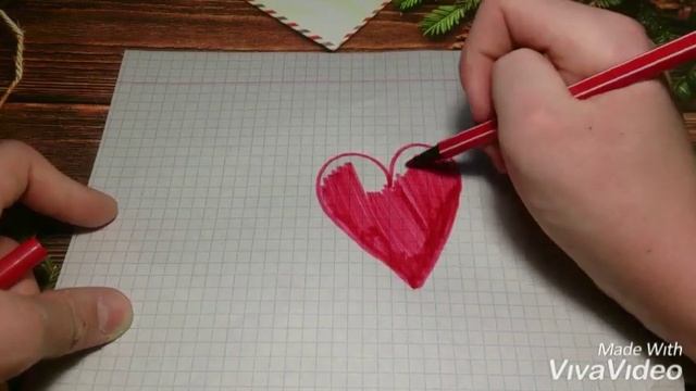 Как нарисовать сердце ❤? Рисуем вместе сердце ❤!!!!!! смотреть онлайн