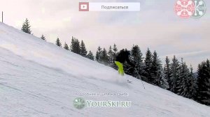 Работа рук при скользящем повороте