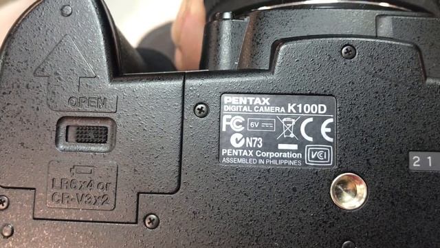 Фотоаппарат Pentax K100 D смотреть онлайн