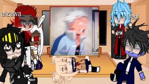 Pro heroes and Lov react to |dabihawks |natshig|fuyumi x mirkou|togaraka