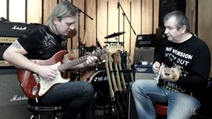 МАСТЕР-КЛАСС ДМИТРИЯ АНДРИАНОВА В СТУДИИ Ю.ЕВСЕЕВА, уроки гитары.