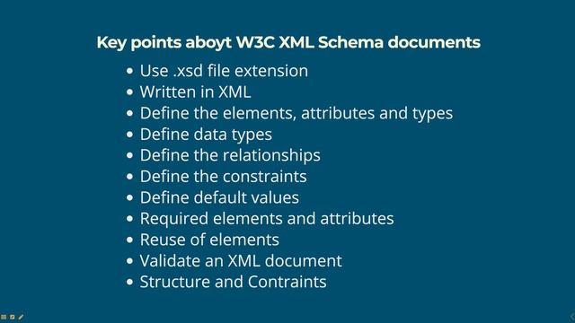 W3C XML Schema (XSD)