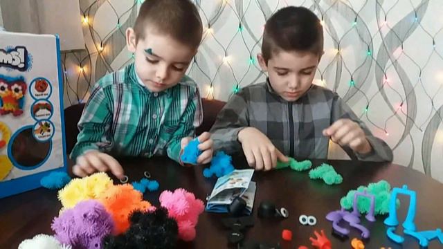 Открываем мягкий конструктор - Bunchems! смотреть онлайн