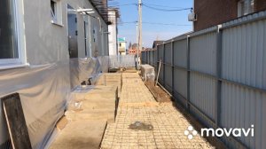 Заливаем свою территорию около дома.