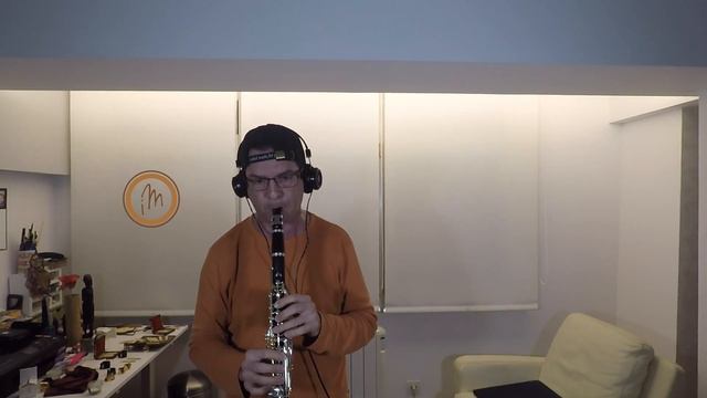 Choro meets Bach - BWV 1013 - Partita for Solo Flute on clarinet by Iván Marín смотреть онлайн