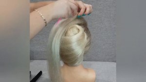 ৡৡৡ Причёска ракушка на средние волосы своими руками ৡৡৡ