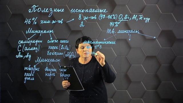 Полезные геологические химические соединения. Химический состав земной коры. 7 класс.
