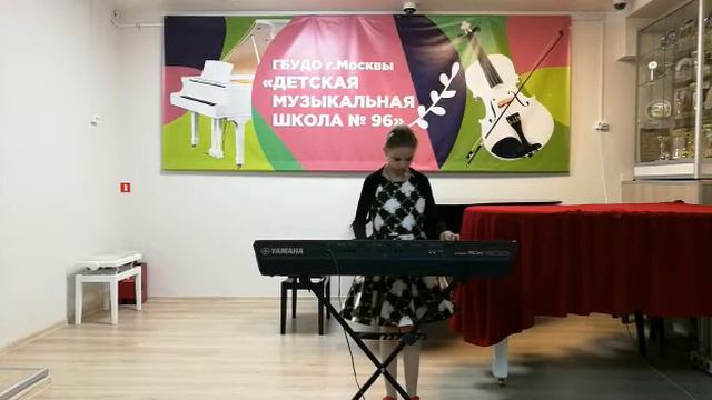 Yesterday, Д. Леннон. Александра Усанова ДМШ 96 синтезатор 3 класс смотреть онлайн