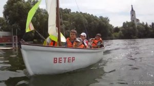 Обучение хождению под парусом на Белом озере