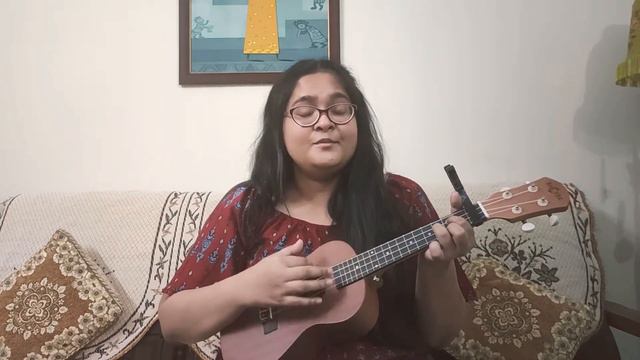 Zara Zara| Rehnna hain Terre Dil Mein| Ukulele (Cover) смотреть онлайн