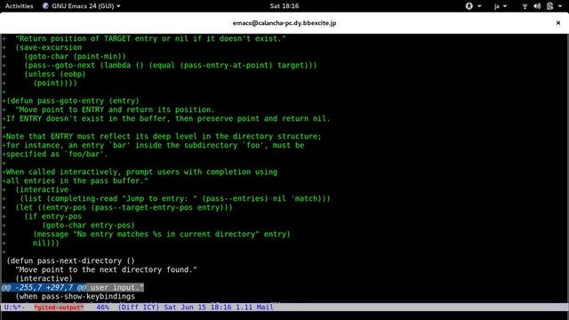 pass.el: Add feature to navigate entries with ease смотреть онлайн