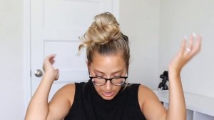 TESTING VIRAL TIK TOK MESSY BUNS!