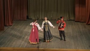 "Подруженьки" - частушки. Гордымова Виктория, Двинянинова Ксения. Фольклорный коллектив Воробейка.