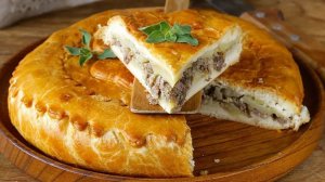 Самый простой мясной пирог