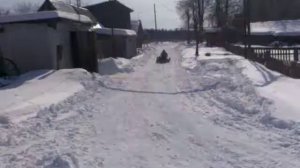 Картинг АКУ-83. Покатушки на картинге зимой. Зимний картинг. Будущий проект! РЖИ