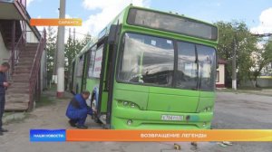 В Саранске Горэлектротранс восстанавливает автобус-гармошку