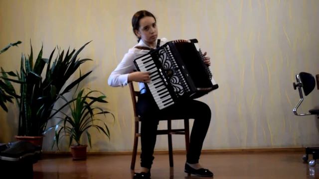 Мария Конёк. К. Вебер Сонатина до мажор. смотреть онлайн