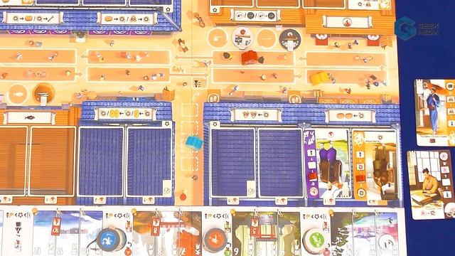 IKI - ОБЗОР настольной игры | Ики игра о мастерах эпохи Эдо от Geek Media